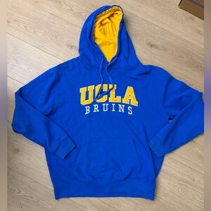 UCLA Bruins Blue & Gold Pullover Hoodie size large